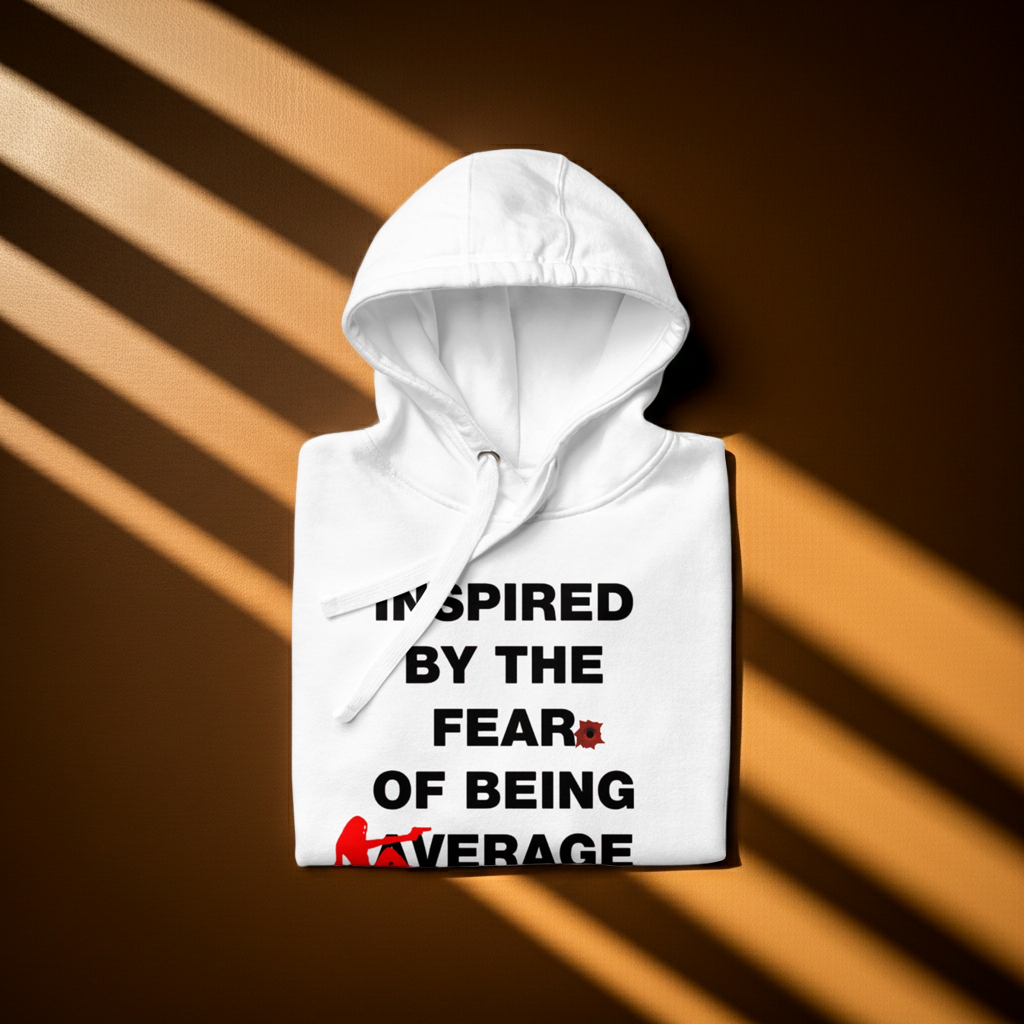 INSPIRED BY THE FEAR OF BEING AVERAGE