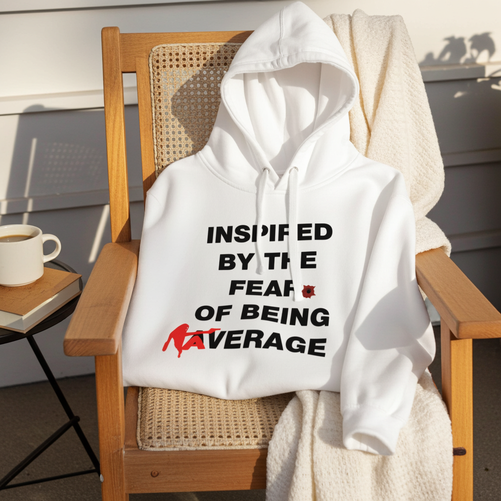INSPIRED BY THE FEAR OF BEING AVERAGE